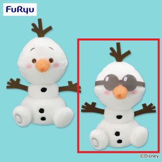 【ディズニー】【Bサングラスあり】オラフ ミルキーボア BIGぬいぐるみ