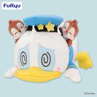 【ディズニー】【ドナルド＆チップ＆デール】ミッキー＆フレンズ ドタバタパーティ FukuFukuトリプルぬいぐるみ