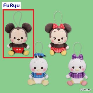 【ディズニー】【Aミッキー】ミッキー＆フレンズ トイレトロ レトロチェックマスコット