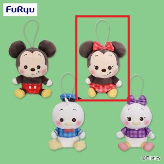 【ディズニー】【Bミニー】ミッキー＆フレンズ トイレトロ レトロチェックマスコット
