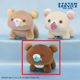 【リラックマ】【Cチャイロイコグマ】リラックマ 木彫りのクマのまねっこぬいぐるみBIG