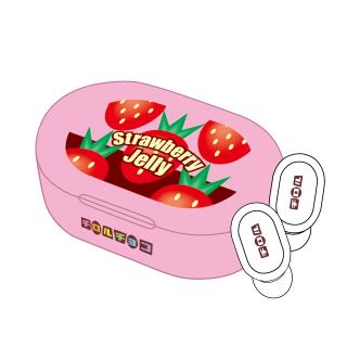 【家電製品(プライズ)】【Cいちごゼリー】チロルチョコ ワイヤレスイヤホン2