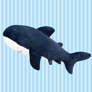 【Aダークネイビー】でっかい！サメ　ふわふわぬいぐるみ100cm 3