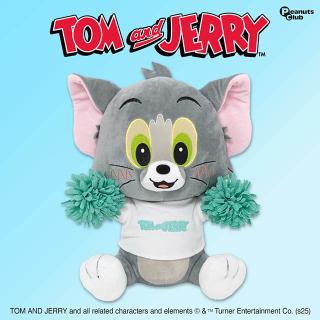 【トムとジェリー】【Bトム(グリーン)】トムとジェリー 一緒に応援BIGぬいぐるみ