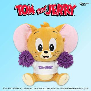 【トムとジェリー】【Dジェリー(パープル)】トムとジェリー 一緒に応援BIGぬいぐるみ