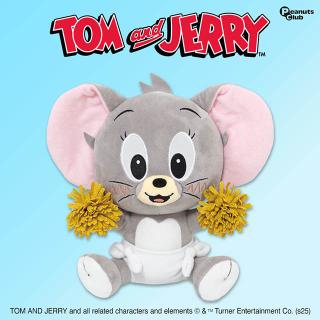 【トムとジェリー】【Eタフィー(イエロー)】トムとジェリー 一緒に応援BIGぬいぐるみ