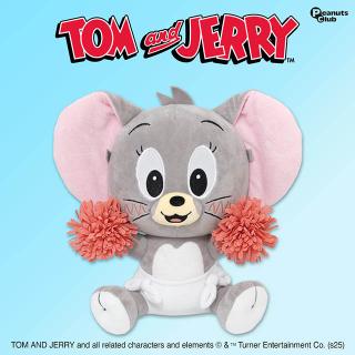 【トムとジェリー】【Fタフィー(ピンク)】トムとジェリー 一緒に応援BIGぬいぐるみ