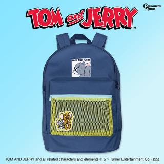 【トムとジェリー】【Aネイビー】トムとジェリー メッシュポケットストリートリュック