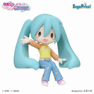 【オシャレ魔女 ラブ and ベリー】【Aラブ衣装】初音ミク×オシャレ魔女 ラブandベリー ふわぷち ちょこのせ ミニフィギュア “初音ミク”(EX)