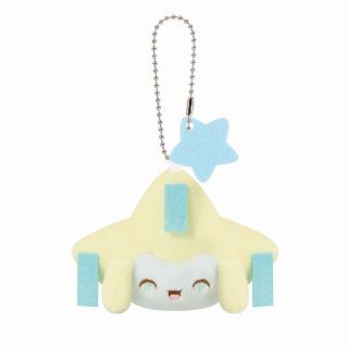【ポケットモンスター】【Bジラーチ】ポケピース ボールチェーン付きぬいぐるみ～ピカチュウ・ジラーチ・ヒバニー・マホミル～