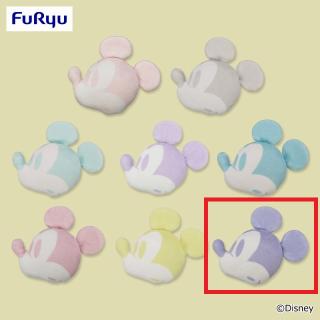 【ディズニー】【Hブルーパープル】ミッキーマウス フェイスマスコット