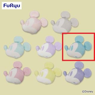 【ディズニー】【Eブルー】ミッキーマウス フェイスマスコット