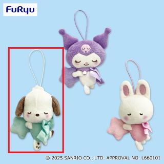 【サンリオ】【Aポチャッコ】サンリオキャラクターズ おひるねベビーマスコット②