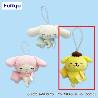 【サンリオ】【Cポムポムプリン】サンリオキャラクターズ おひるねベビーマスコット①