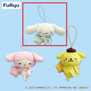 【サンリオ】【Bシナモロール】サンリオキャラクターズ おひるねベビーマスコット①