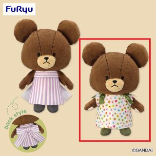 【くまのがっこう】【B花柄】くまのがっこう プティ・フルールBIGぬいぐるみ