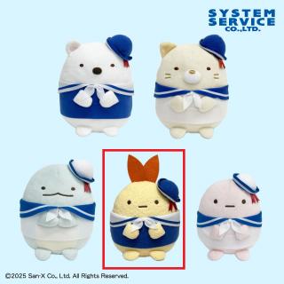 【すみっコぐらし】【Dえびふらいのしっぽ】すみっコぐらし マリンぬいぐるみ Part3