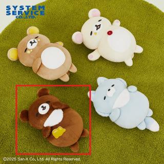 【リラックマ】【Cチャイロイコグマ】リラックマ みんなでまんぷく まくまく ぬいぐるみ