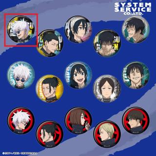 【呪術廻戦】【A五条悟(イエロー×ブラック)】呪術廻戦 缶バッジ