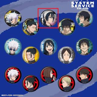 【呪術廻戦】【J天内理子(ピンク×ブラック)】呪術廻戦 缶バッジ