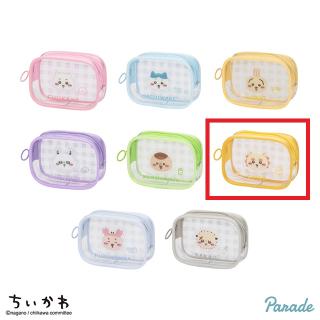 【ちいかわ】【Fシーサー】ちいかわ ぷっくりクリア ミニポーチ