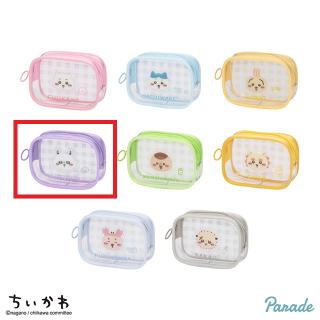 【ちいかわ】【Dモモンガ】ちいかわ ぷっくりクリア ミニポーチ
