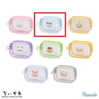 【ちいかわ】【Bハチワレ】ちいかわ ぷっくりクリア ミニポーチ