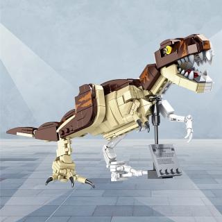 【Aティラノサウルス】ブロックずかんDX ダイナソーミュージアム