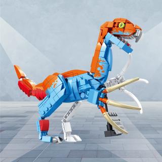 【Cテリジノサウルス】ブロックずかんDX ダイナソーミュージアム