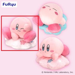 【星のカービィ】【Aウィンク】星のカービィ 雲のベッドのぬいぐるみ