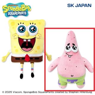 【スポンジ・ボブ】【Bパトリック】スポンジ・ボブ ぷっくりフェイスぬいぐるみ