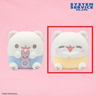 【ポメラニアンもち】【Bイエロー】ポメラニアンもち 赤ちゃんもち ぬいぐるみXL