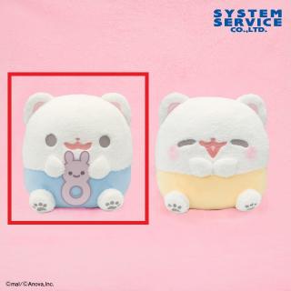 【ポメラニアンもち】【Aブルー】ポメラニアンもち 赤ちゃんもち ぬいぐるみXL