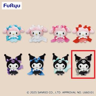 【サンリオ】【Hクロミ(ブラック）】マイメロディ・クロミ リボンDEむすぼ！ぬいぐるみ