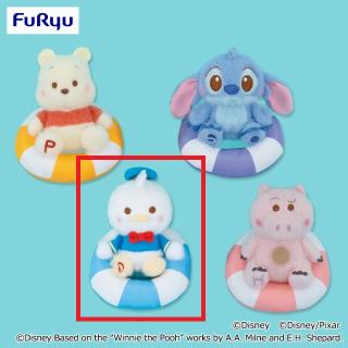 【ディズニー】【Cドナルド】ディズニー＆ピクサーキャラクター ミルキーボア うきわマスコット