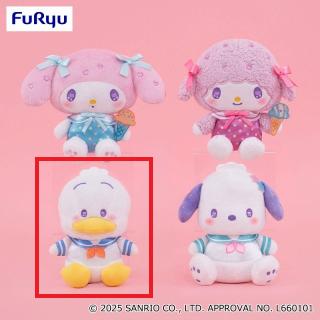 【サンリオ】【Cあひるのペックル】サンリオキャラクターズ いちご新聞653号コラボレーションぬいぐるみ