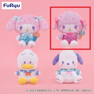 【サンリオ】【Bマイスウィートピアノ】サンリオキャラクターズ いちご新聞653号コラボレーションぬいぐるみ