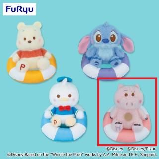 【ディズニー】【Dハム】ディズニー＆ピクサーキャラクター ミルキーボア うきわマスコット