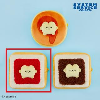 【なごみ屋の世界】【Bジャムバタートースト】なごみ屋の世界 バターの罪ちゃん パン型ポーチ