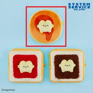 【なごみ屋の世界】【Aホットケーキ】なごみ屋の世界 バターの罪ちゃん パン型ポーチ