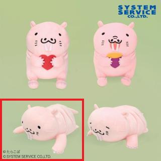 【FANS】【Cのび～(うつぶせ目開け)】FANS でばたさん ぬいぐるみ