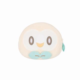 【ポケットモンスター】【Bモクロー】ポケピース 大きい顔型ぬいぐるみポーチ～ジラーチ・モクロー・ヒバニー～