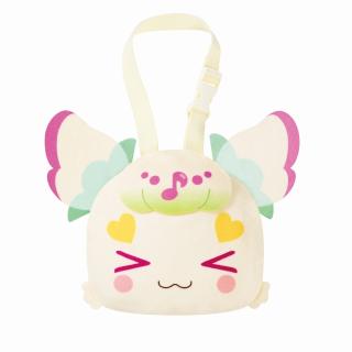 【プリキュア】【Bプリルン(目閉じ)】キミとアイドルプリキュア♪ ストラップ付き顔型ぬいぐるみポーチ