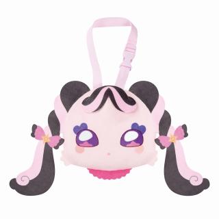 【プリキュア】【Cメロロン】キミとアイドルプリキュア♪ ストラップ付き顔型ぬいぐるみポーチ