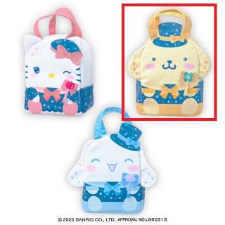 【サンリオ】【Bポムポムプリン】サンリオキャラクターズ マジカルリボンふわふわバッグ1