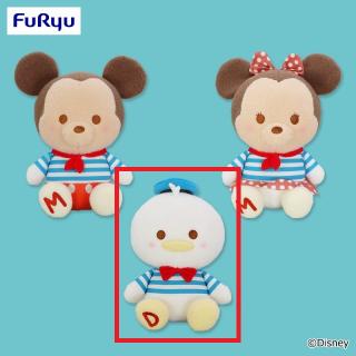 【ディズニー】【Cドナルド】ミッキー＆フレンズ ミルキーボア BIGぬいぐるみ～マリンスタイル～