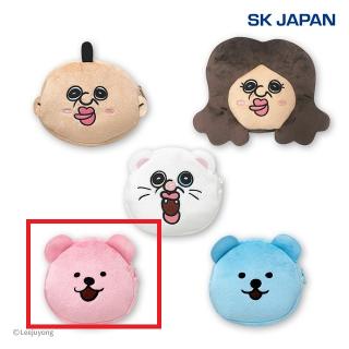 【パンパンくんの日常】【Dキッコ(ピンク)】パンパンくんの日常 フェイスポーチ