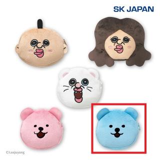 【パンパンくんの日常】【Eキッコ(ブルー)】パンパンくんの日常 フェイスポーチ