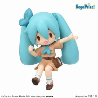 【初音ミク】【B動物園(青リボン)】初音ミクシリーズ ふわぷち ちょこのせ ミニフィギュア“初音ミク”Vol.1(EX)