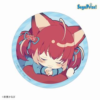 【赤見かるび】【E寝ころび(ブルー)】赤見かるび 缶バッジ“赤見かるび”(EX)